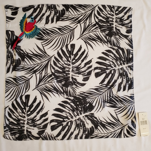 Collection 18 Accessories - NWT Collection 18 Embroidered Parrot Bandana w/$20